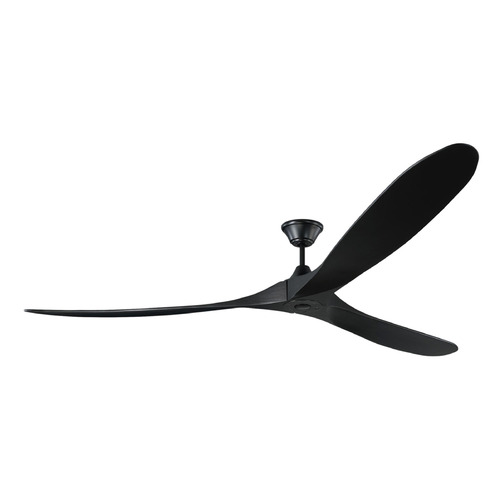 Maverick 88-Inch Fan in Black by Visual Comfort & Co Fan Collection