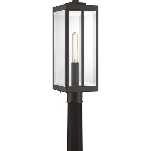 Quoizel Lighting Westover Western Bronze Post Light by Quoizel Lighting WVR9007WT