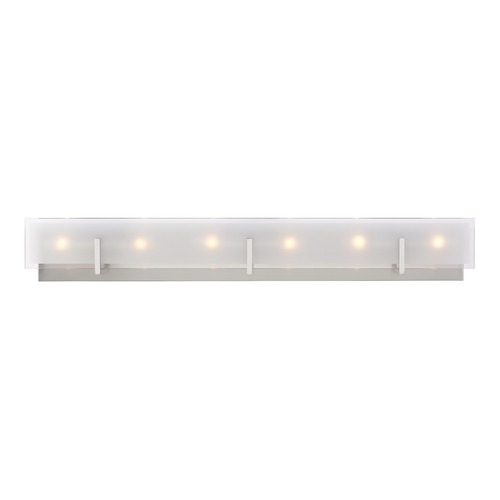 Syll 38-Inch LED Bath Light in Brushed Nickel by Visual Comfort Studio