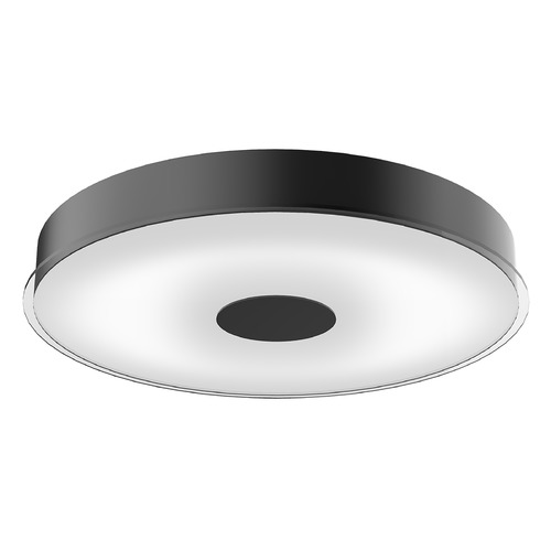 Parker 19.5-Inch LED Flush Mount in Black by Kuzco Lighting