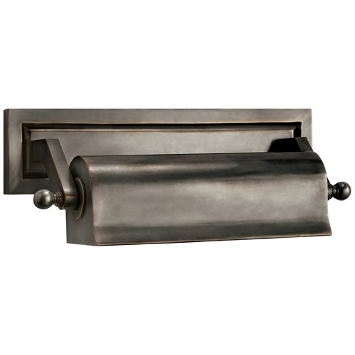 Thomas OBrien Library 10-Inch Art Light in Bronze by Visual Comfort Signature