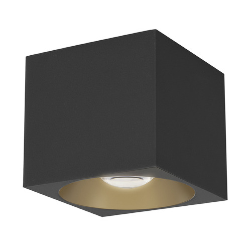 Stout Black LED Flush Mount by Maxim Lighting