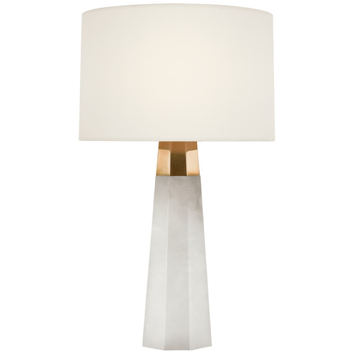 Visual Comfort Signature Collection Visual Comfort Signature Collection Aerin Olsen Alabaster LED Accent Lamp ARN3028ALB-L