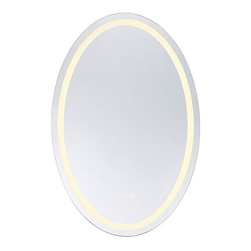 Oneida Oval 24-Inch Illuminated Mirror