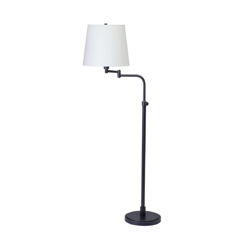 Townhouse Swing-Arm Floor Lamp in Oil Rubbed Bronze by House of Troy Lighting