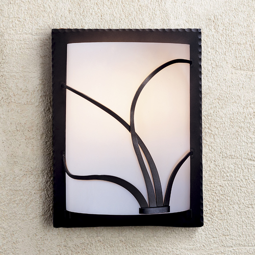 Hubbardton Forge Lighting Hubbardton Forge Forged Reeds Sconce in Bronze 205750-SKT-RGT-05-BB0409