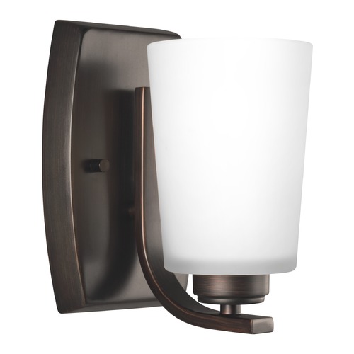 Generation Lighting Franport Burnt Sienna Sconce by Generation Lighting 4128901-710