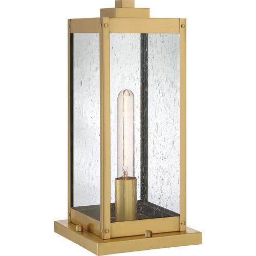 Quoizel Lighting Westover Antique Brass Post Light by Quoizel Lighting WVR9106A