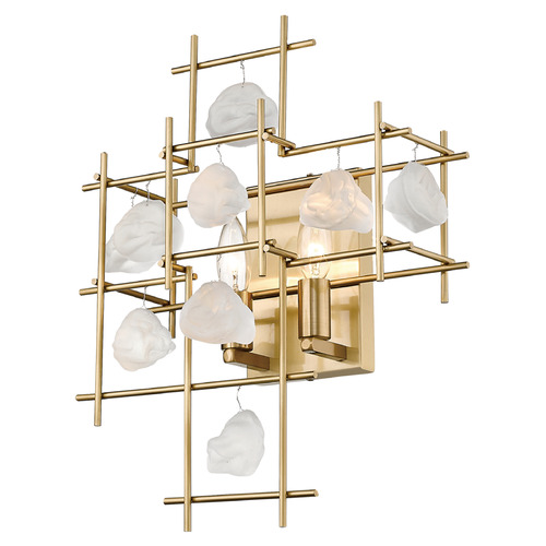 Z-Lite Garroway Aged Brass Sconce by Z-Lite 4007S-AGBR