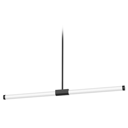 Akari 35.5-Inch LED Linear Pendant in Black by Kuzco Lighting