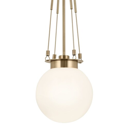 Kichler Lighting Albers Champagne Bronze Pendant by Kichler Lighting 52582CPZ