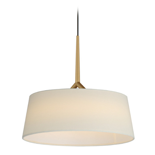 Maxim Lighting Paramount Natural Aged Brass LED Pendant by Maxim Lighting 10334OFNAB