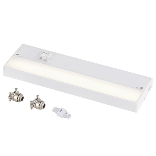 Recesso 12-Inch 2700K/3000K LED Under Cabinet Light in White