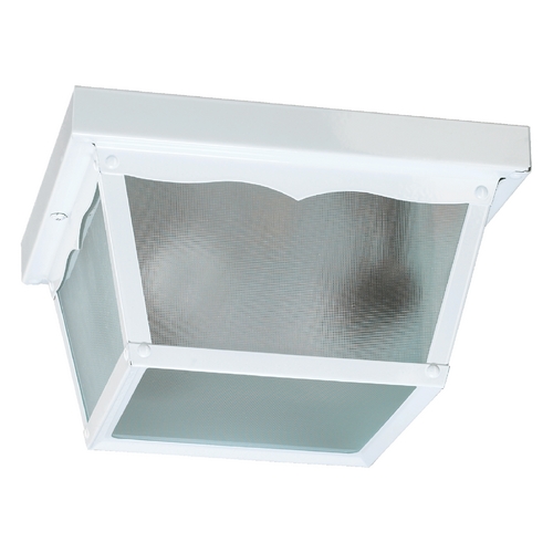 White Flush Mount by Quorum Lighting