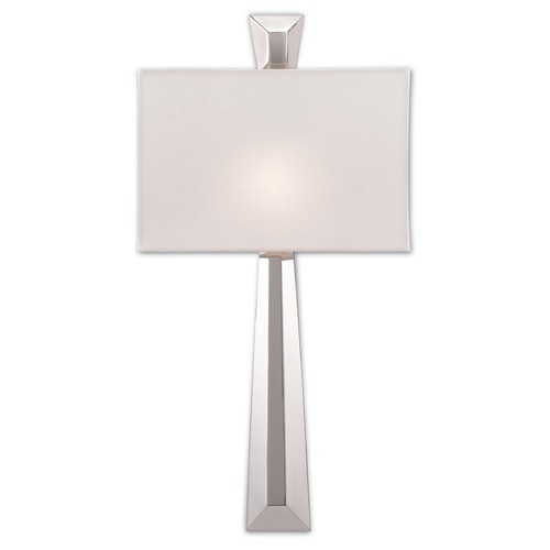 Currey and Company Arno Polished Nickel LED Sconce