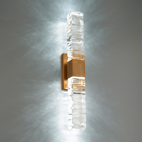 Juliet Aged Brass LED Vertical Bathroom Light by Modern Forms