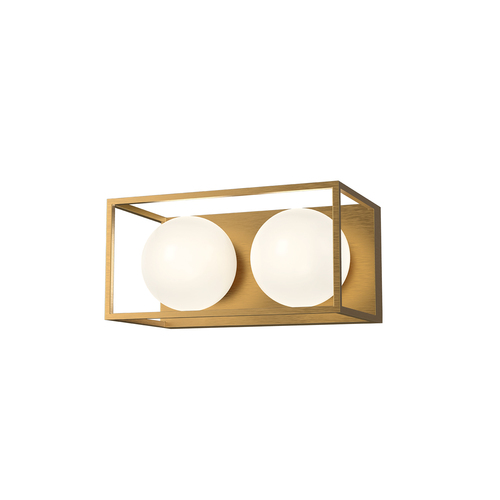 Alora Lighting Alora Lighting Amelia Aged Gold Vertical Bathroom Light VL519213AGOP