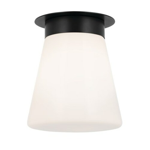 Kichler Lighting Albers Black Flush Mount Light by Kichler Lighting 52585BK