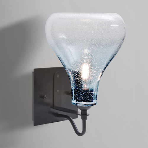 Besa Lighting Melo Black Sconce