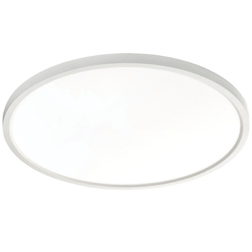 Afx Lighting Edge Round Large White LED Flushmount Light