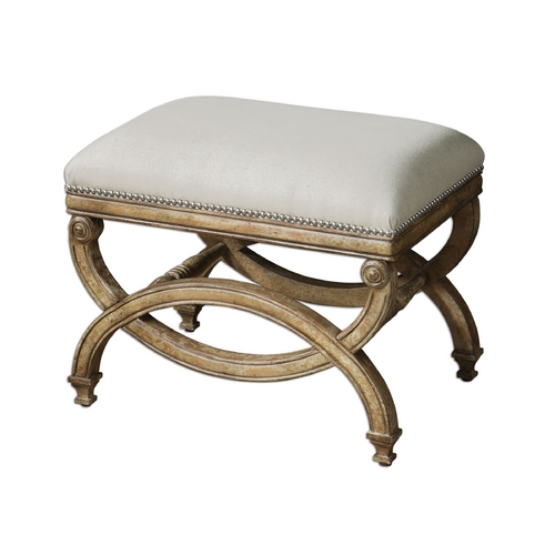 Bench in Antique Almond by Uttermost Lighting