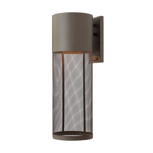 Modern Outdoor Wall Light in Buckeye Bronze by Hinkley Lighting