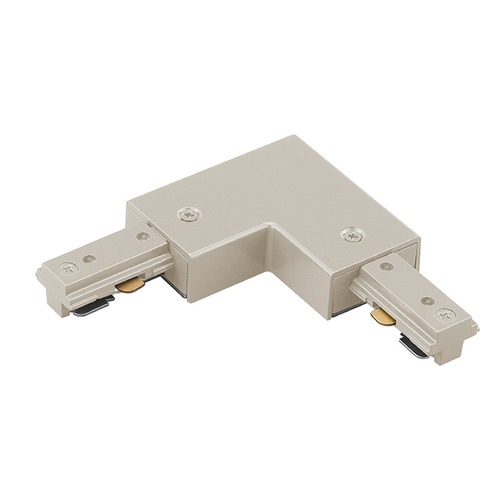 Brushed Nickel L Track Right L Connector by WAC Lighting