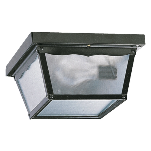 Gloss Black Flush Mount by Quorum Lighting