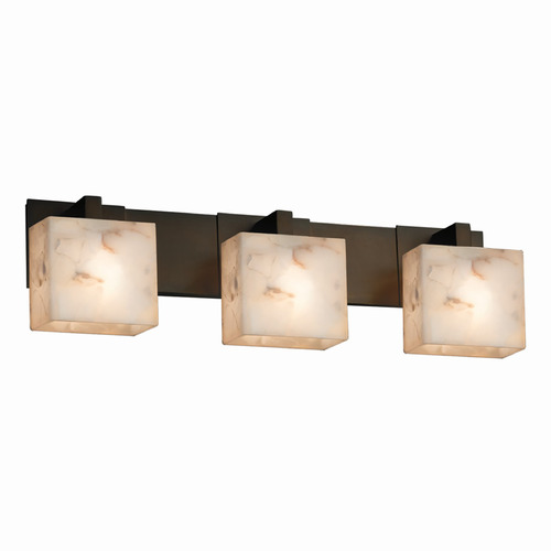 Justice Design Group Modular Dark Bronze Bathroom Light