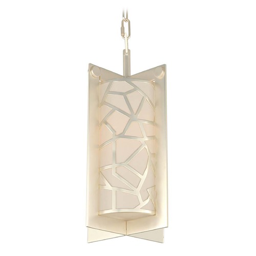 Kalco Lighting Miramar Rose Silver Mini Pendant by Kalco Lighting 303550RS