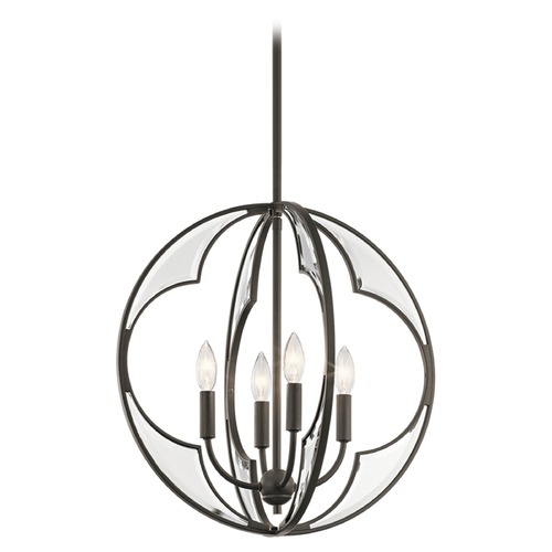 Montavello 18.75-Inch Olde Bronze Chandelier by Kichler Lighting
