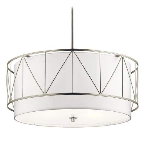 Birkleigh 24-Inch Satin Nickel Pendant by Kichler Lighting