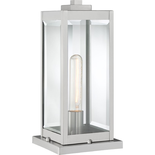 Westover Stainless Steel Post Light by Quoizel Lighting