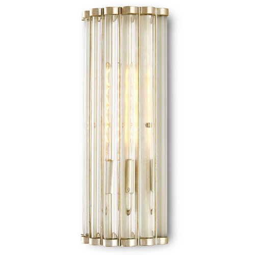 Currey and Company Lighting Warwick 17-Inch Wall Sconce in Contemporary Silver by Currey & Company 5900-0047