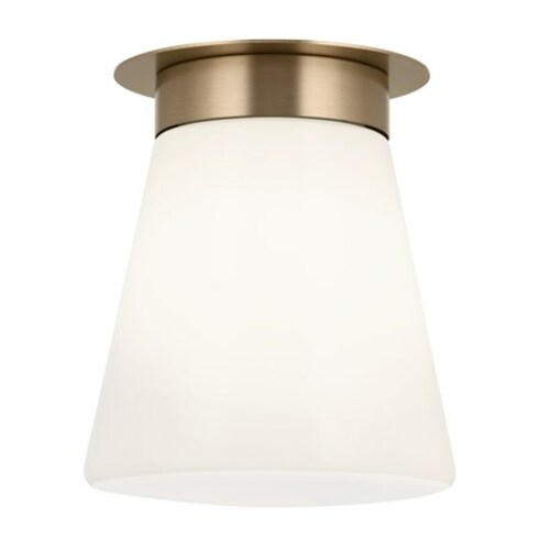Albers Champagne Bronze Flush Mount Light by Kichler Lighting