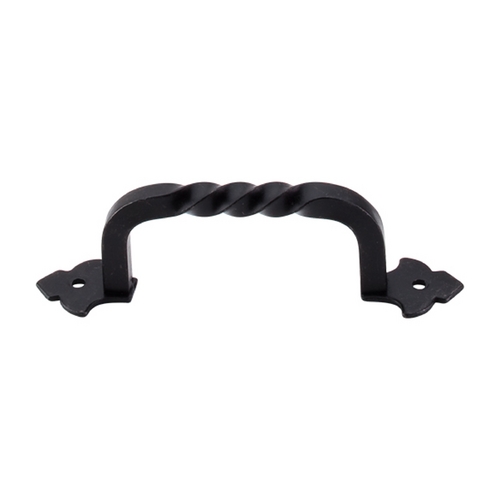 Top Knobs Hardware Cabinet Pull in Patina Black Finish M692
