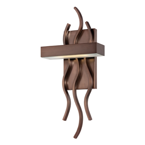 Hazel Bronze LED Wall Sconce by Nuvo Lighting