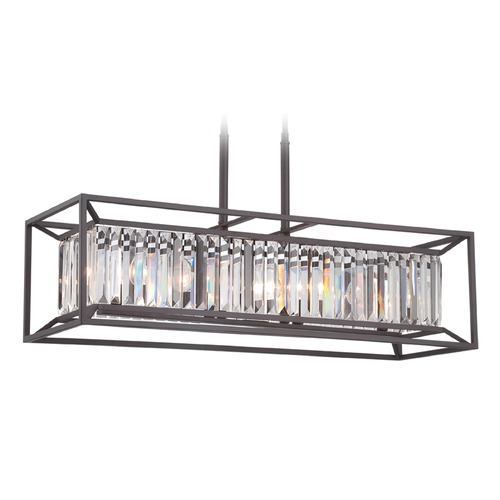 Designers Fountain Linares Vintage Bronze Island Light