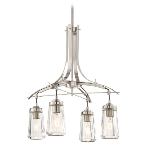 Minka Lavery Poleis Brushed Nickel Chandelier by Minka Lavery 3304-84