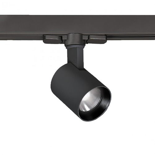 WAC Lighting Lucio Black LED Track Light Head by WAC Lighting WTK-6010F-827-BK