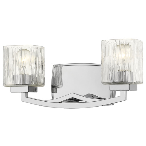 Z-Lite Zaid Chrome Bathroom Light by Z-Lite 1929-2V-CH