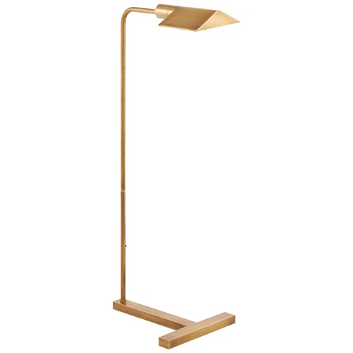 J. Randall Powers William Pharmacy Floor Lamp in Brass by Visual Comfort Signature