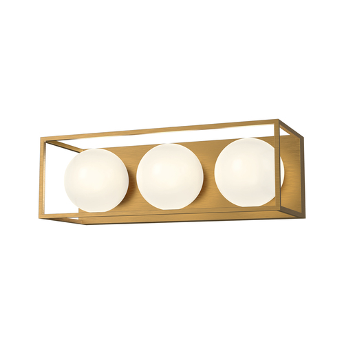 Alora Lighting Alora Lighting Amelia Aged Gold Vertical Bathroom Light VL519319AGOP