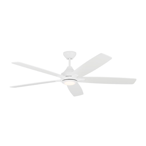 Generation Lighting Fan Collection Mach One 52 Titanium LED Ceiling Fan by Generation Lighting Fan Collection 5LWDSM60RZWD