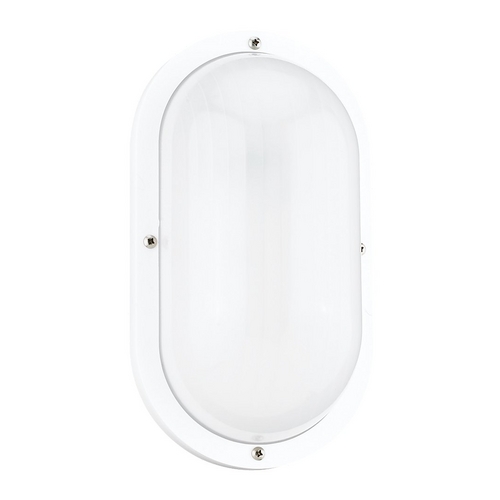 Outdoor Bulkhead in White by Generation Lighting