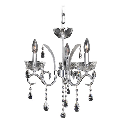 Allegri Lighting Allegri Catalani 3-Light Chandelier in Chrome 023855-010-FR001