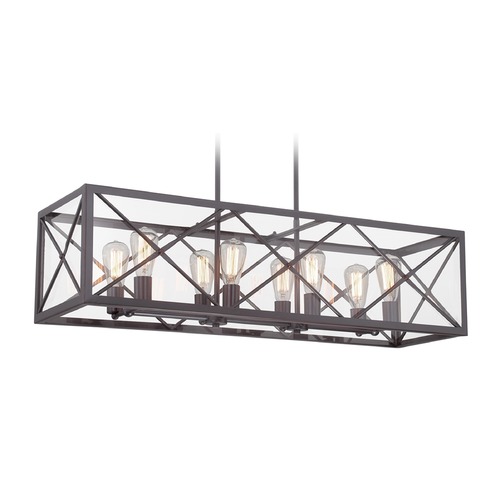 Designers Fountain High Line Satin Bronze Island Light