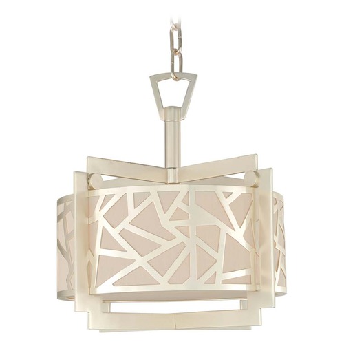 Miramar Rose Silver Pendant by Kalco Lighting