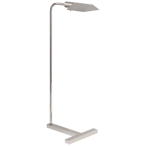 J. Randall Powers William Pharmacy Floor Lamp in Nickel by Visual Comfort Signature