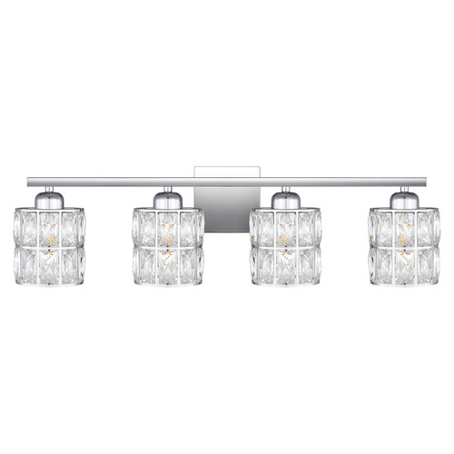 Quoizel Lighting Gibson 29.50-Inch Vanity Light in Polished Chrome by Quoizel Lighting GIB8630C